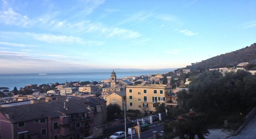 Апартаменти La Panoramica Nervi Генуя Екстер'єр фото